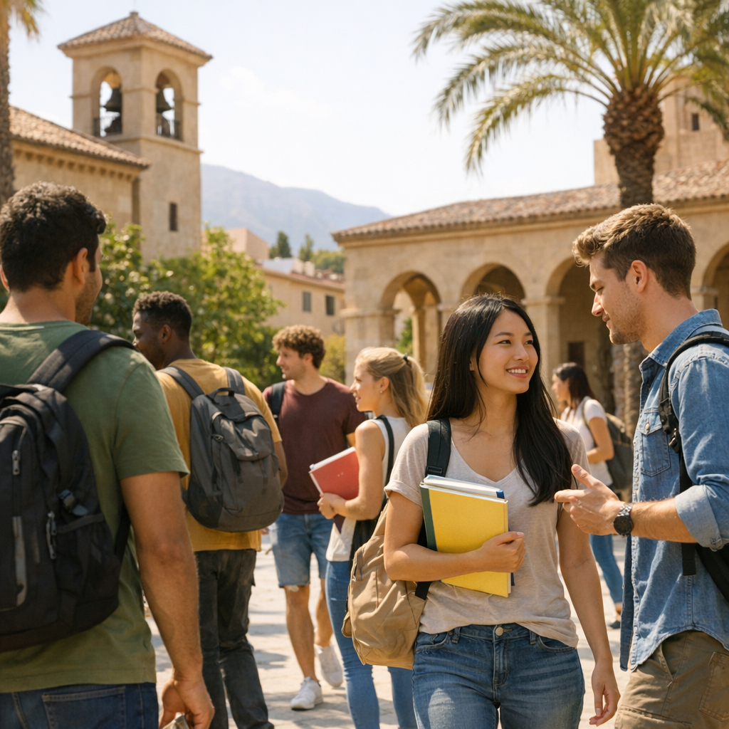 Un Erasmus en Espagne se prépare avant de choisir sa ville