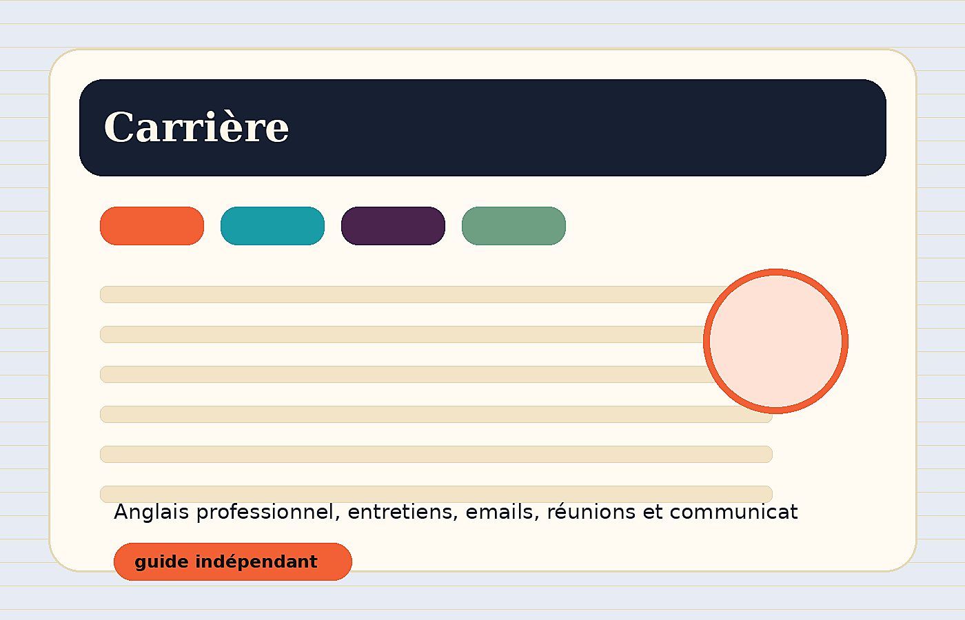 Carrière & entreprise
