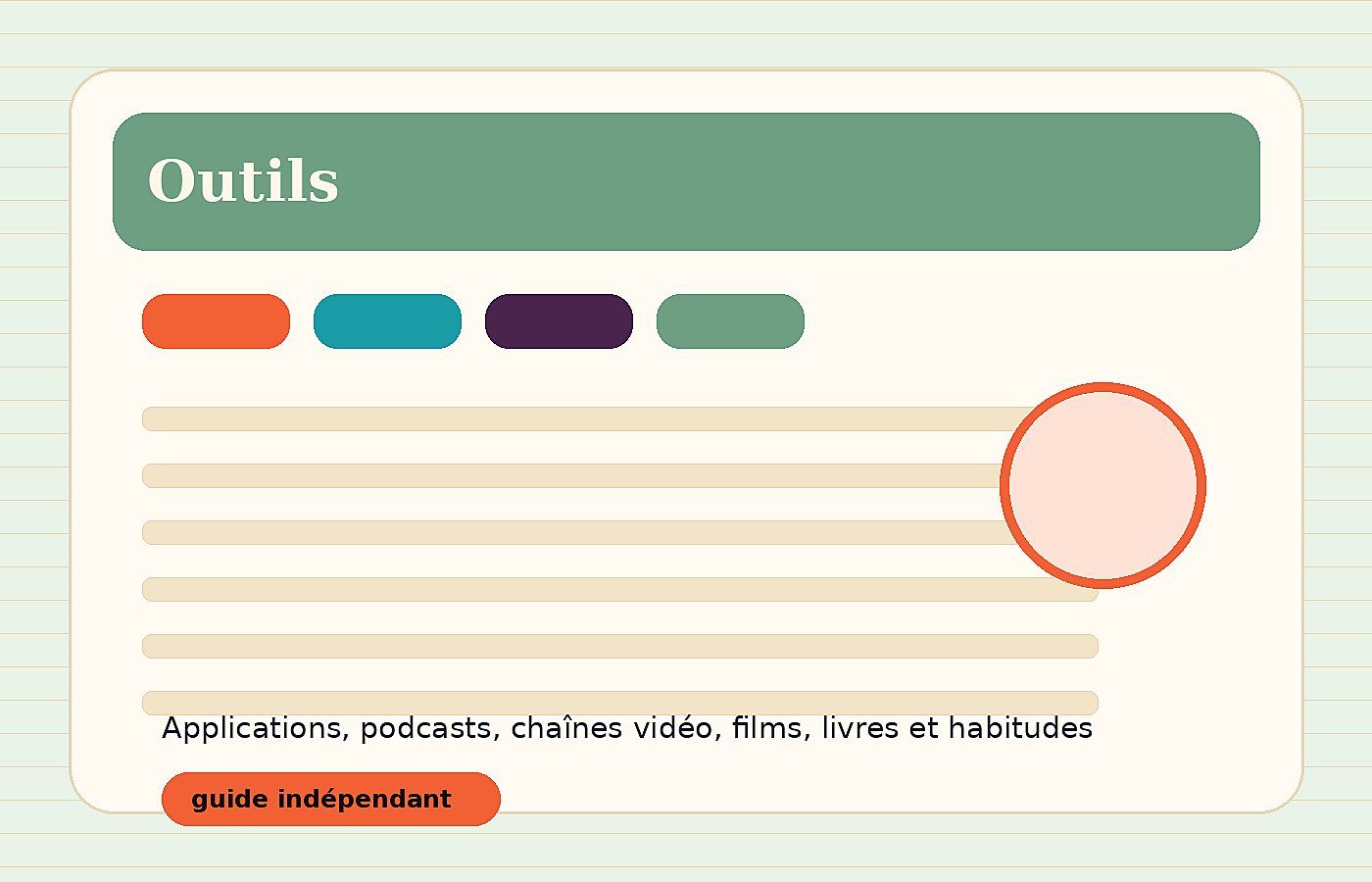 Culture & outils d’apprentissage