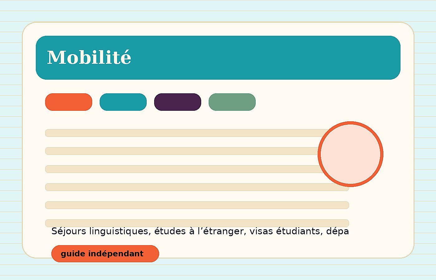 Études & mobilité